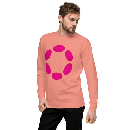 Polkadot collegepaita