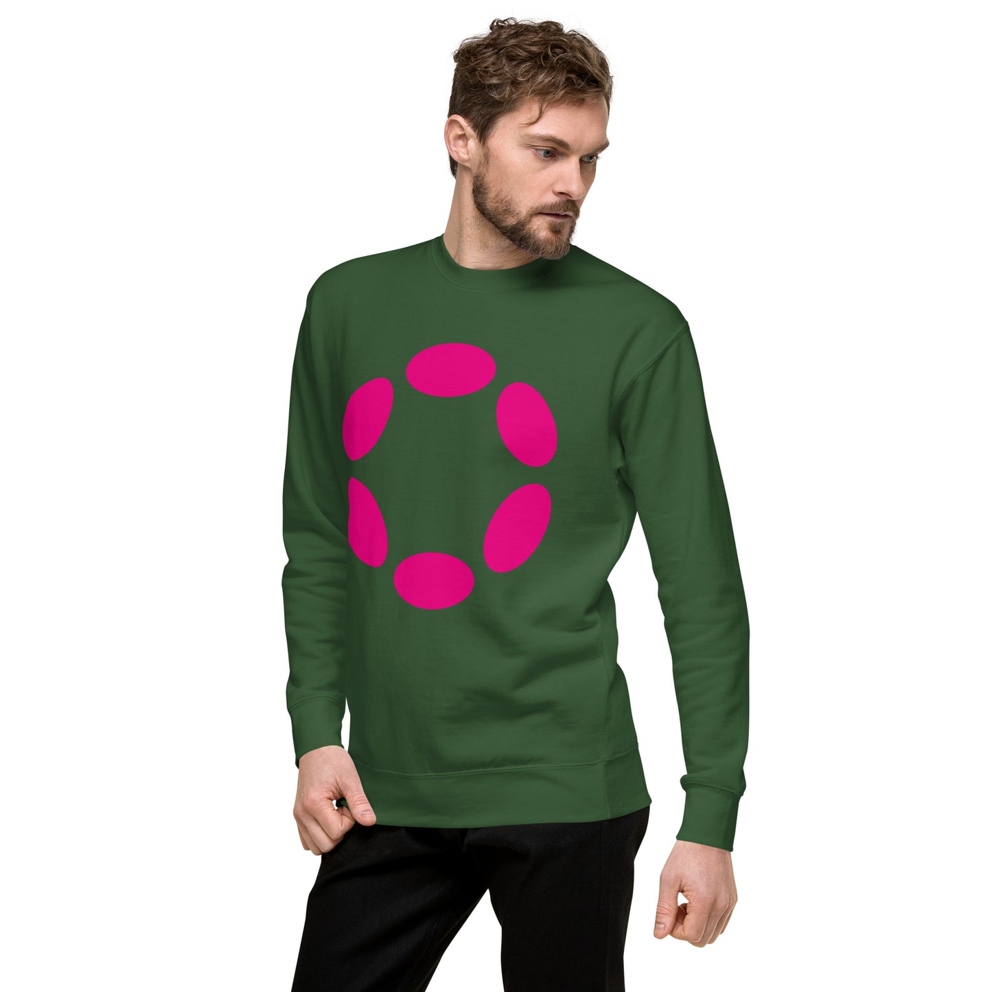 Polkadot collegepaita