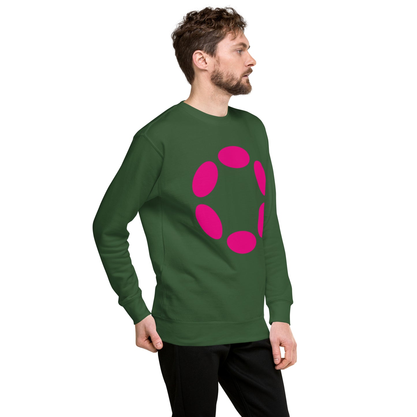 Polkadot collegepaita