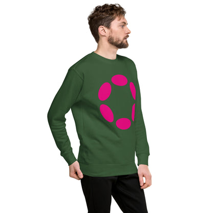 Polkadot collegepaita