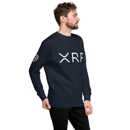 XRP tekstilogo collegepaita