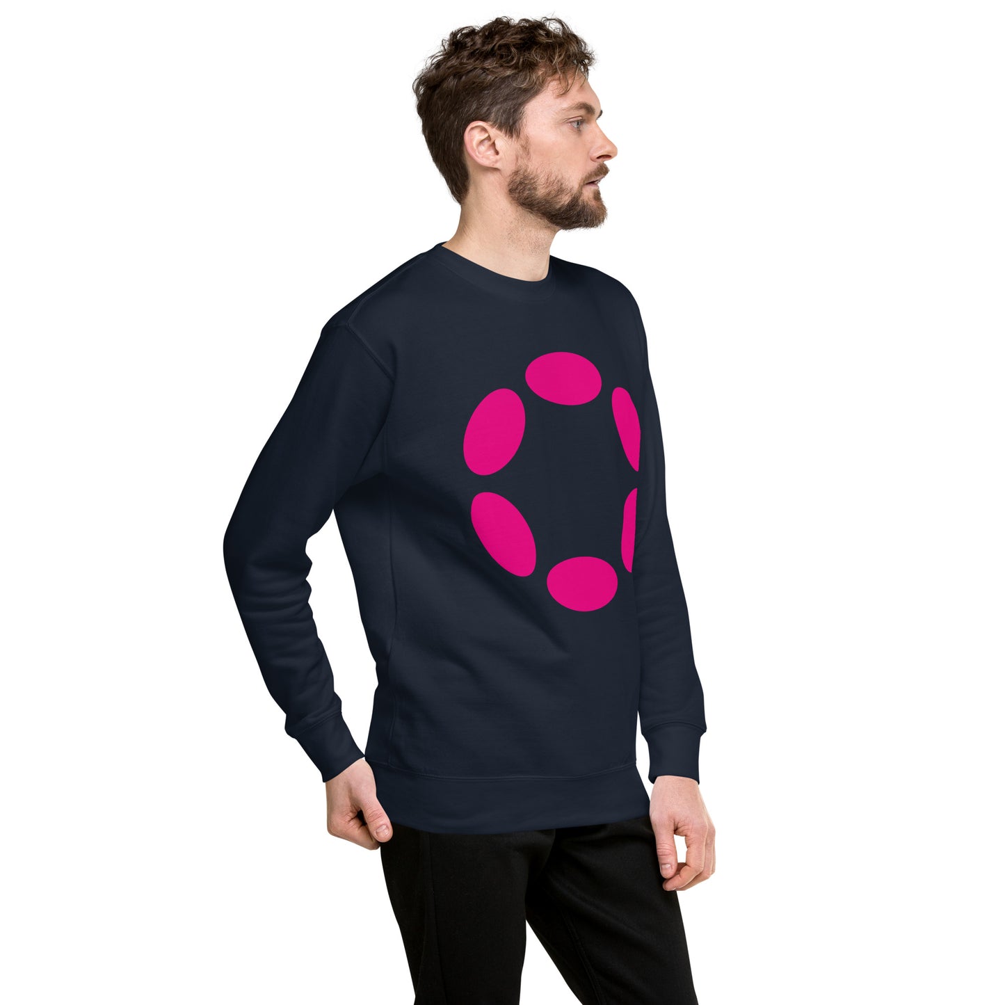 Polkadot collegepaita
