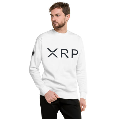 XRP tekstilogo collegepaita