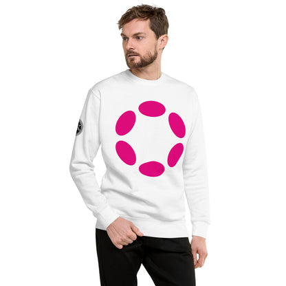 Polkadot collegepaita