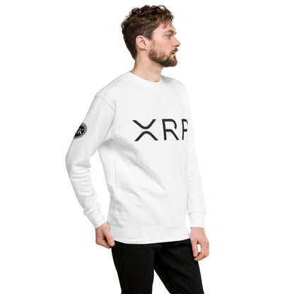 XRP tekstilogo collegepaita